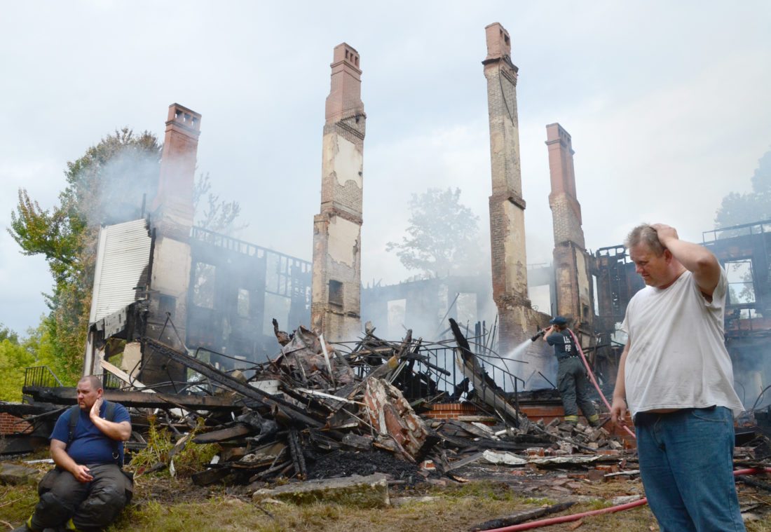 Flames subside, but not sense of loss of Leetonia mansion News